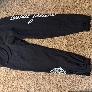 Darc Sport Black Joggers with White Accents